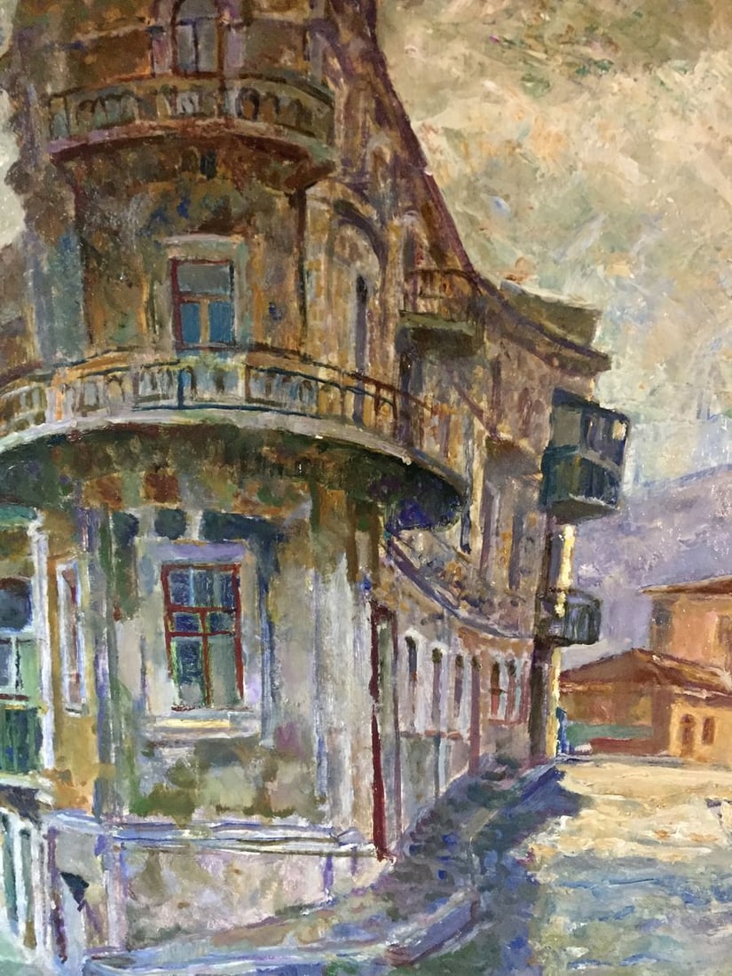 Oil painting Outska street Kropko Alexander Petrovich - 7