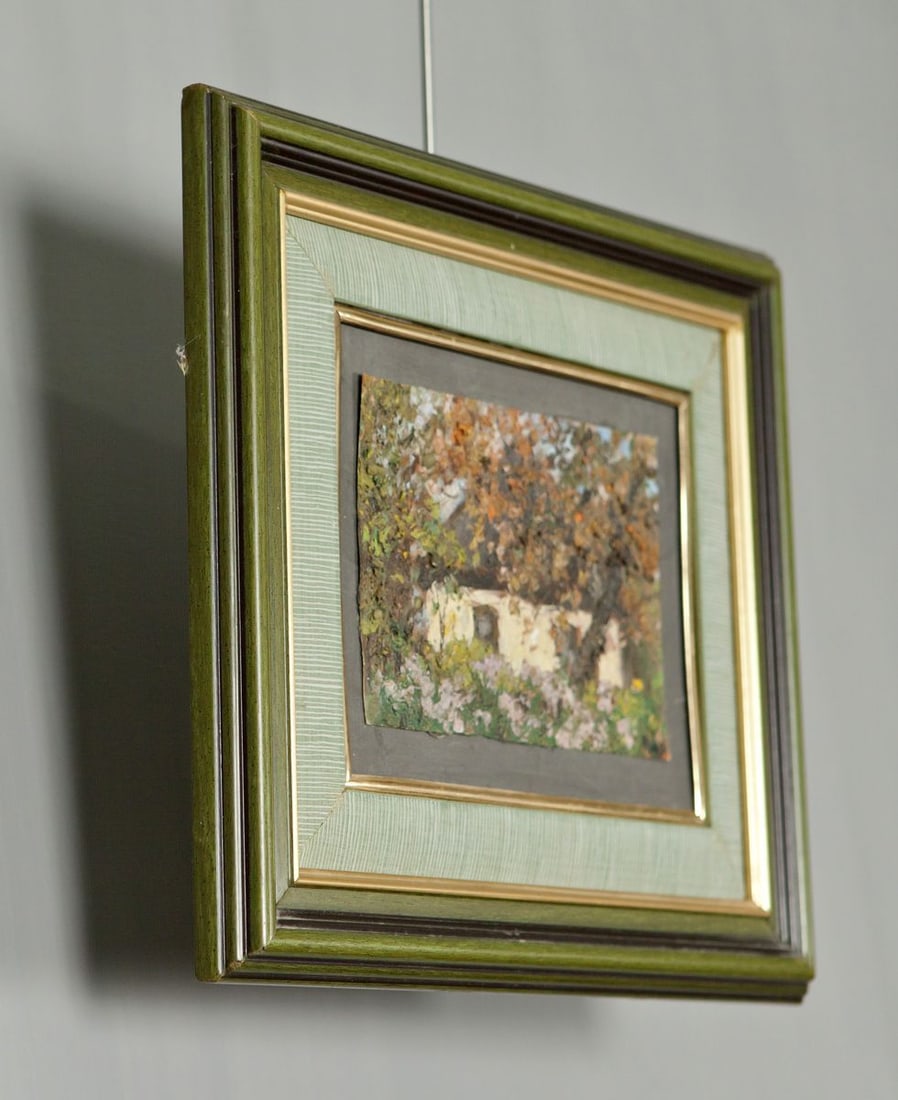 Oil painting an evening over my house Ivan Tsyupka - 3