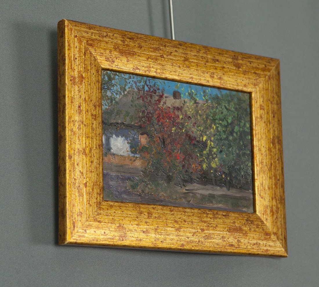 Oil painting Old house Ivan Kirillovich Tsyupka - 4