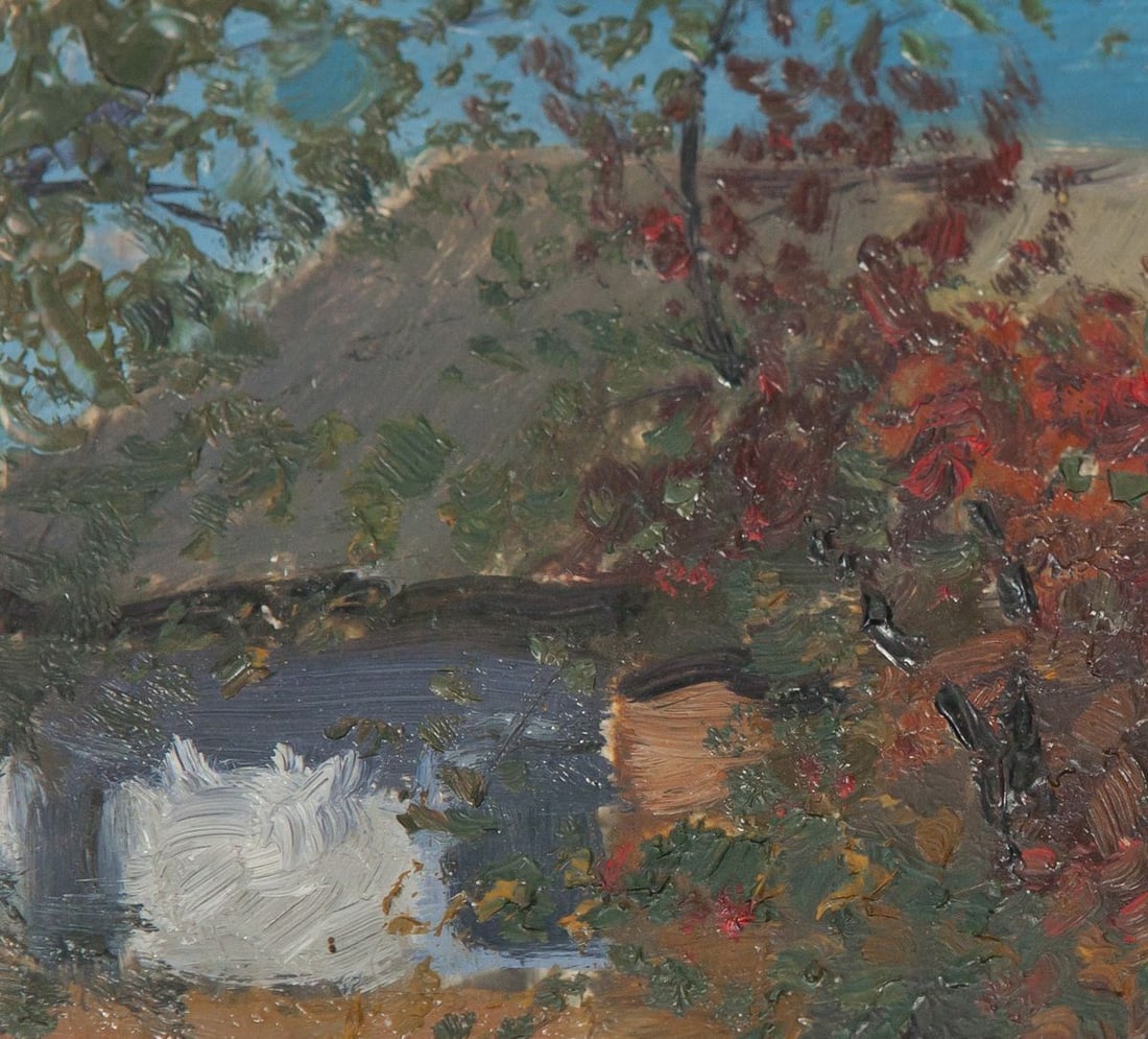 Oil painting Old house Ivan Kirillovich Tsyupka - 5