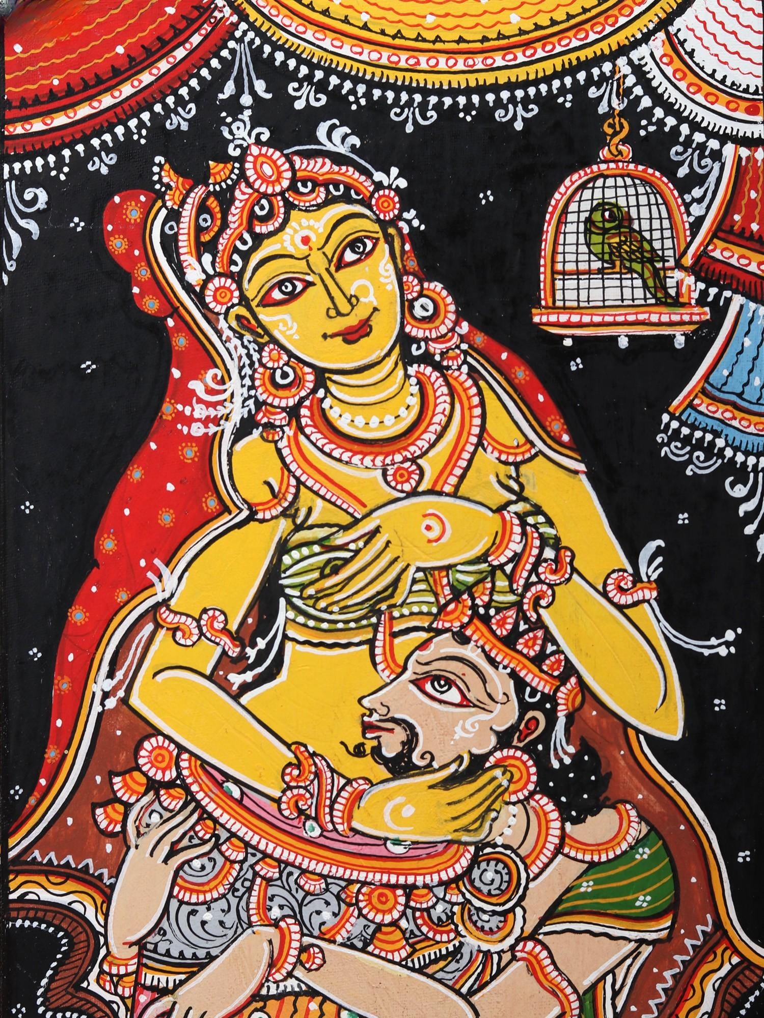 Saki | Pattachitra Painting - 2