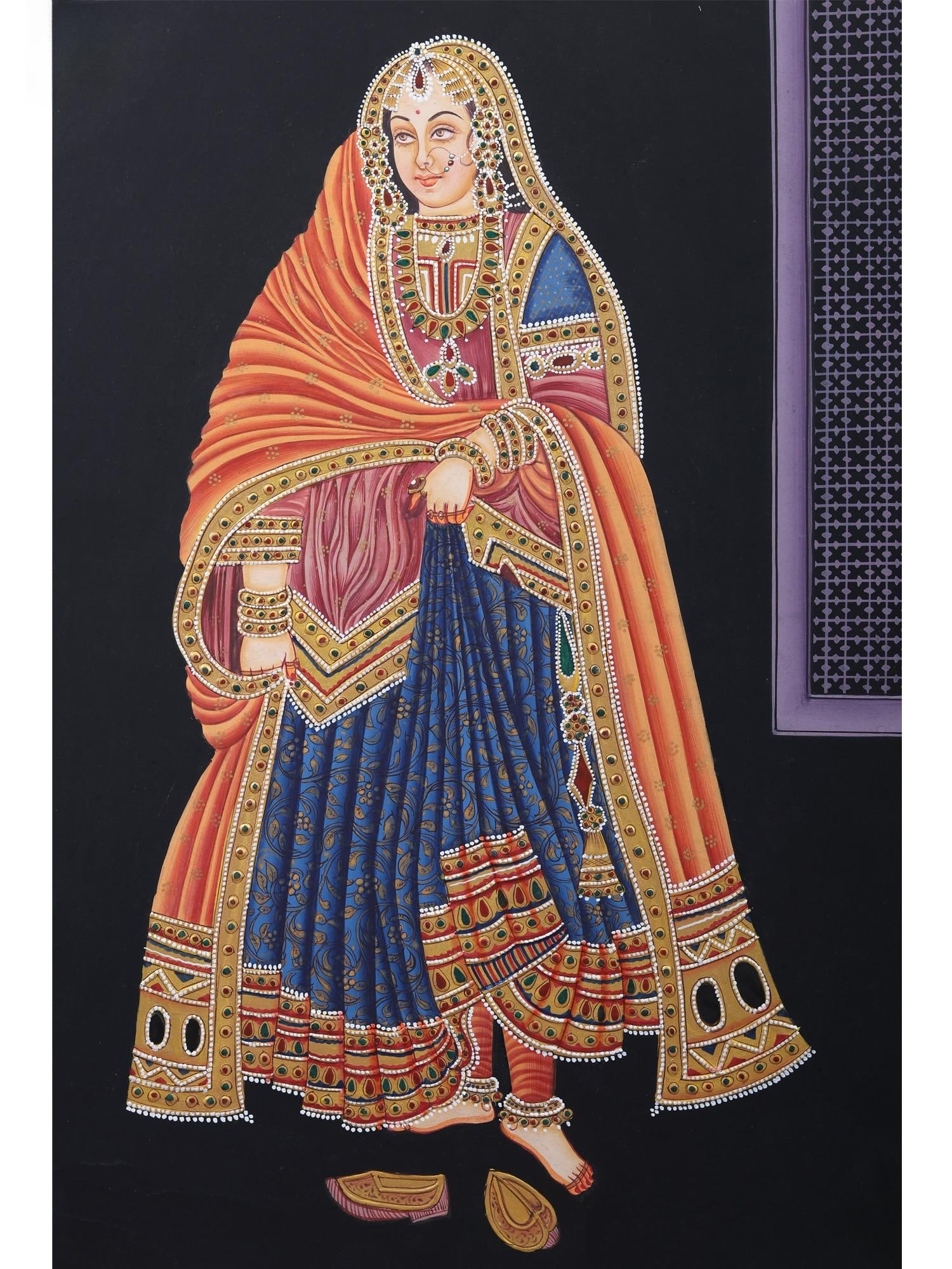 The Royal Queen | Watercolor Painting - 2