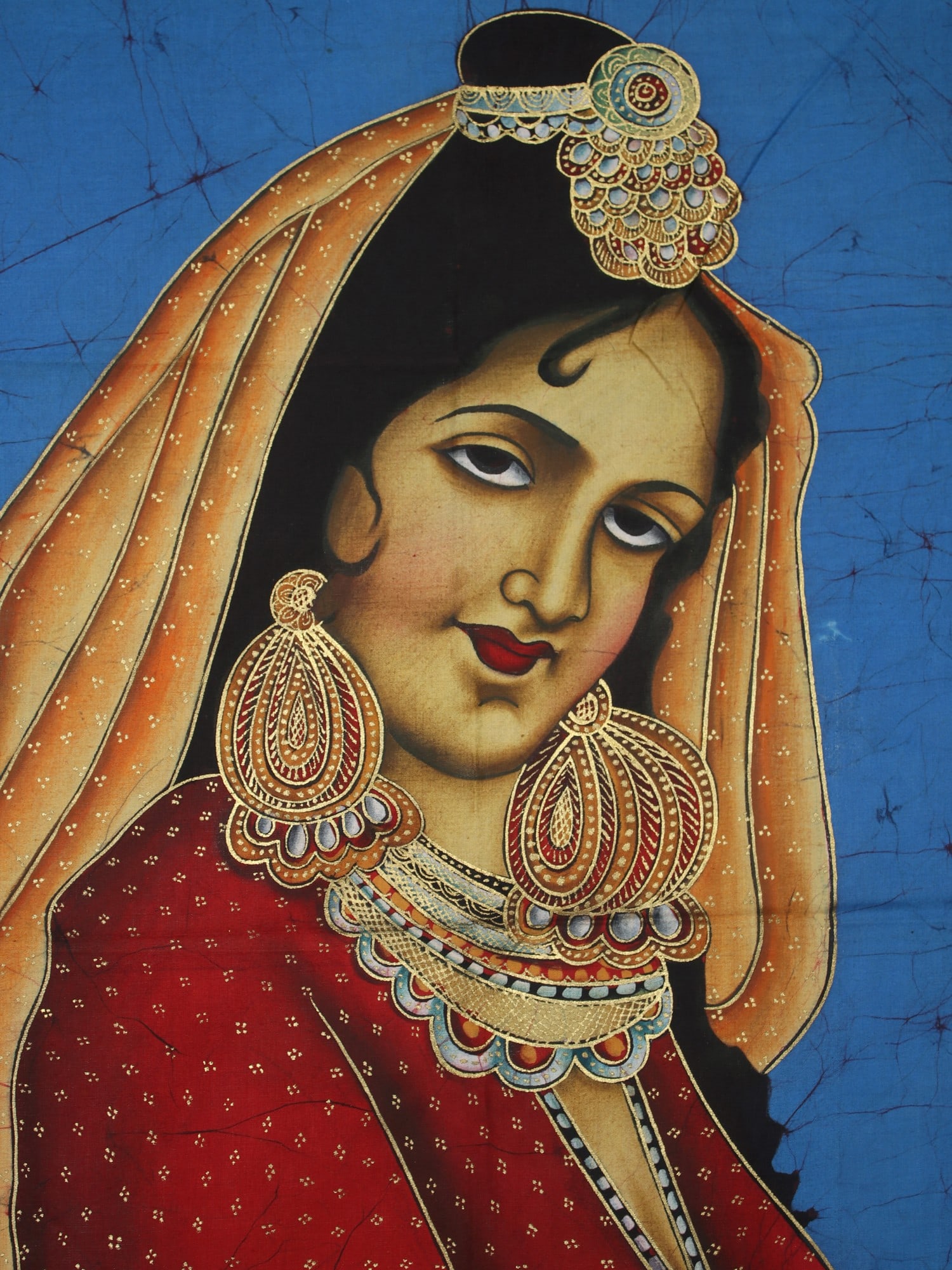 Afghan Lady | Batik Painting - 2