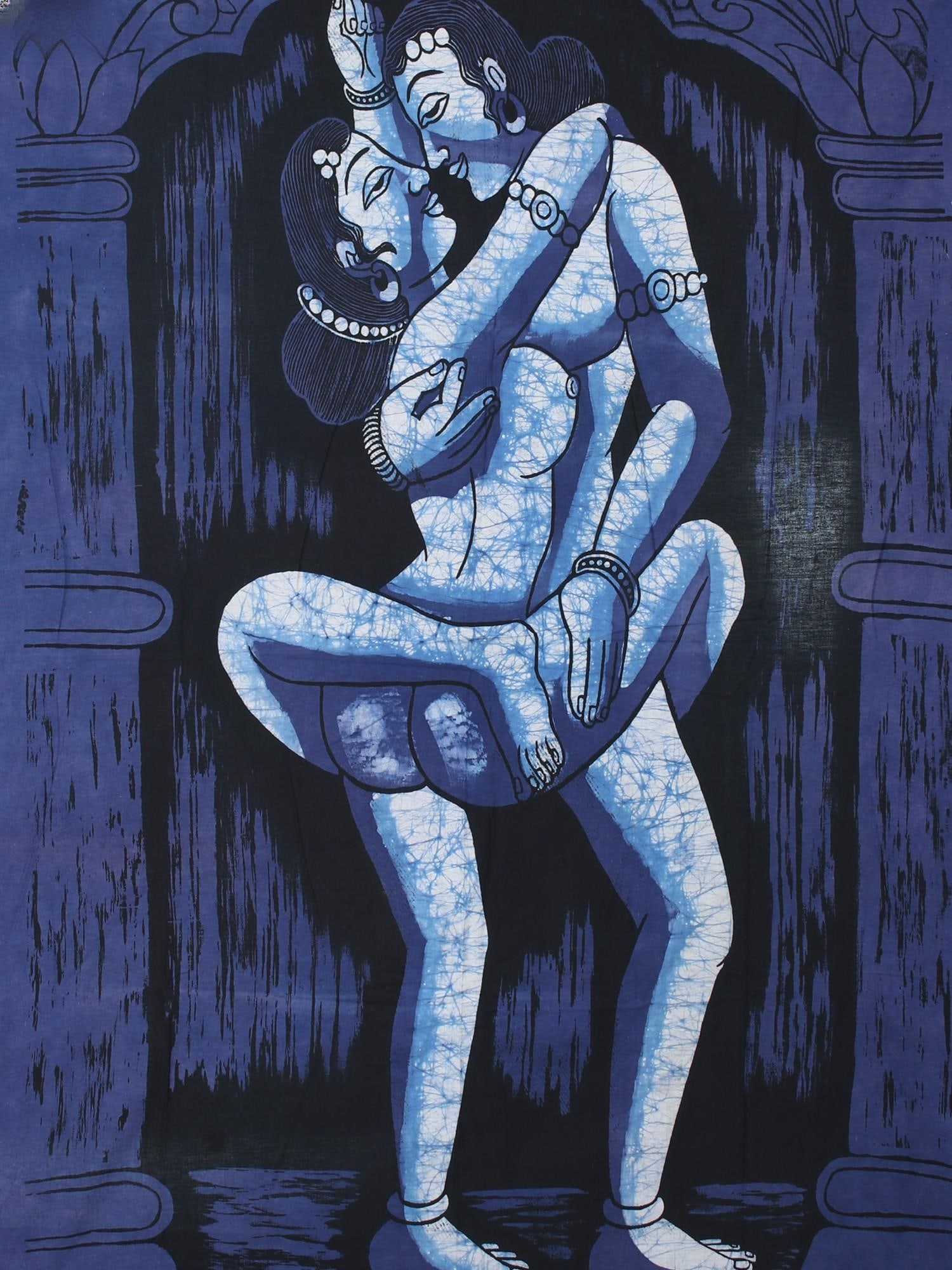 Khajuraho | Batik Painting - 2