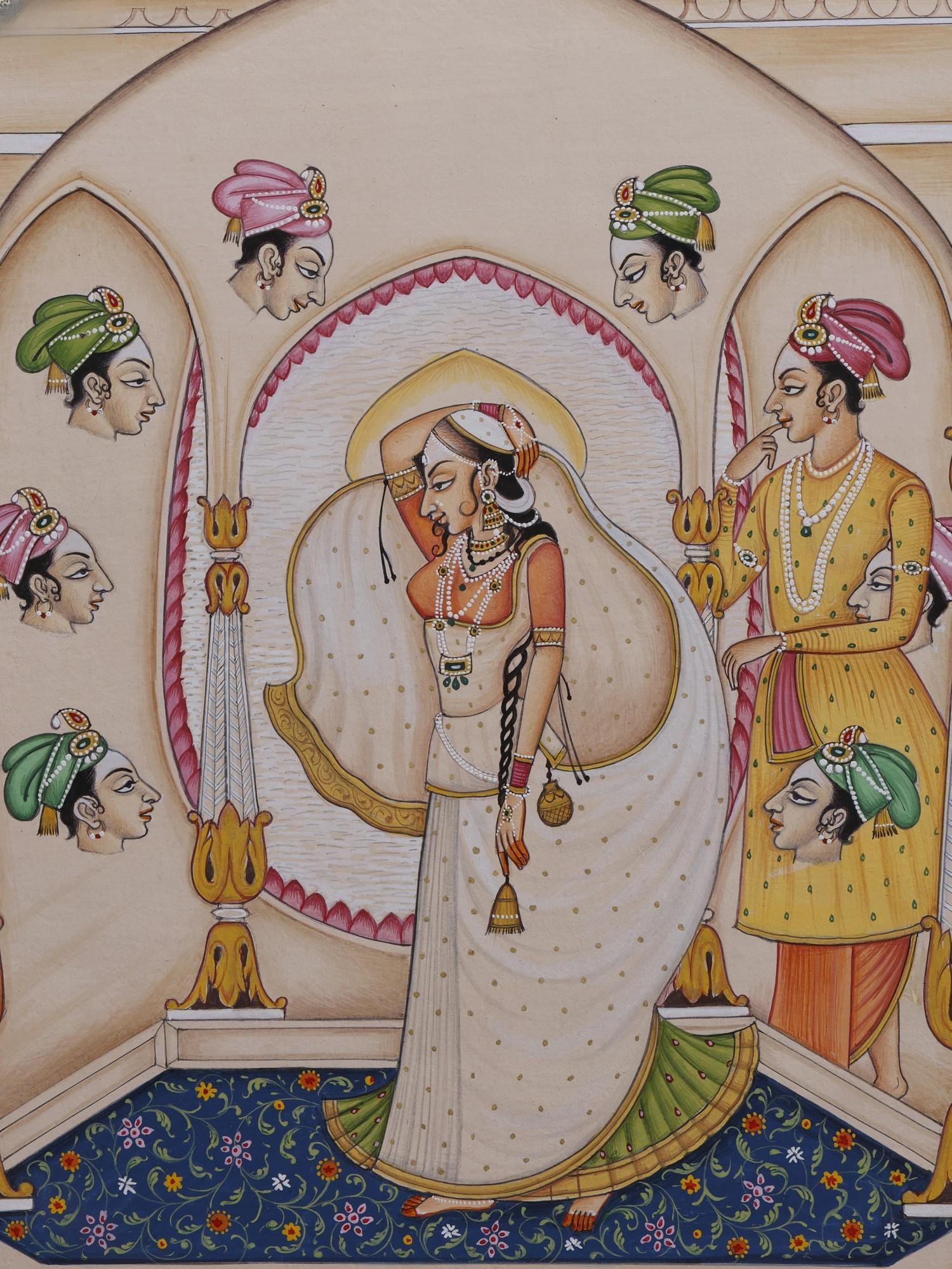 Princes Dreaming About Her Prince | Watercolor on Paper - 2