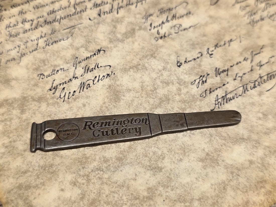Remington Keychain Knife Blade Opener Tool - 4