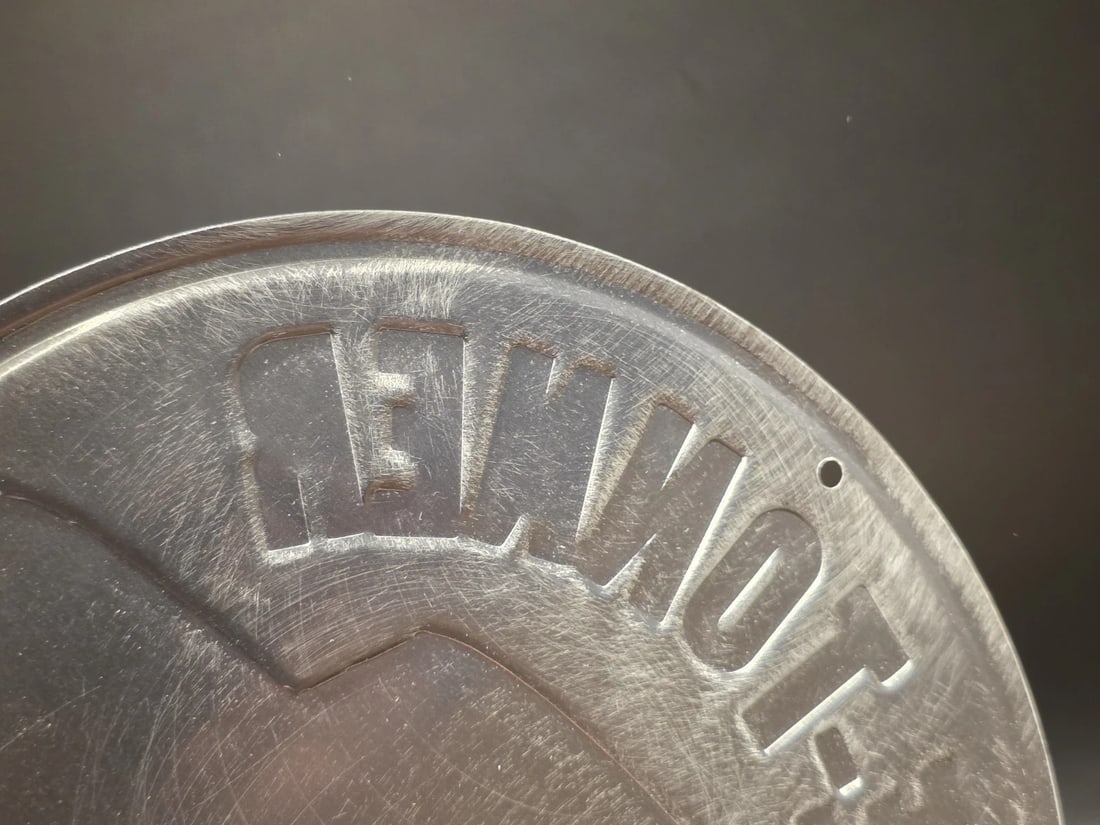11 1/2" Round Metal Ford Sign - 4