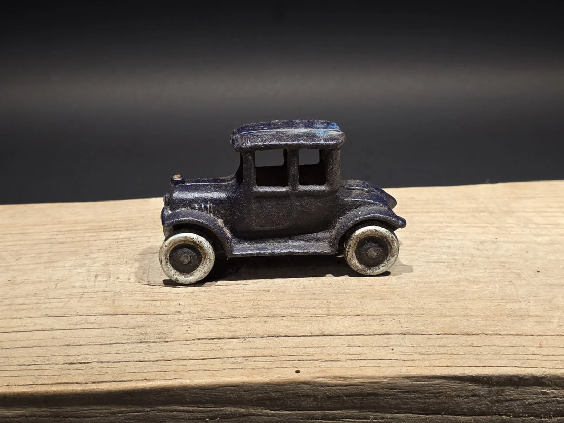 Cast Iron Sedan Toy Car - 7