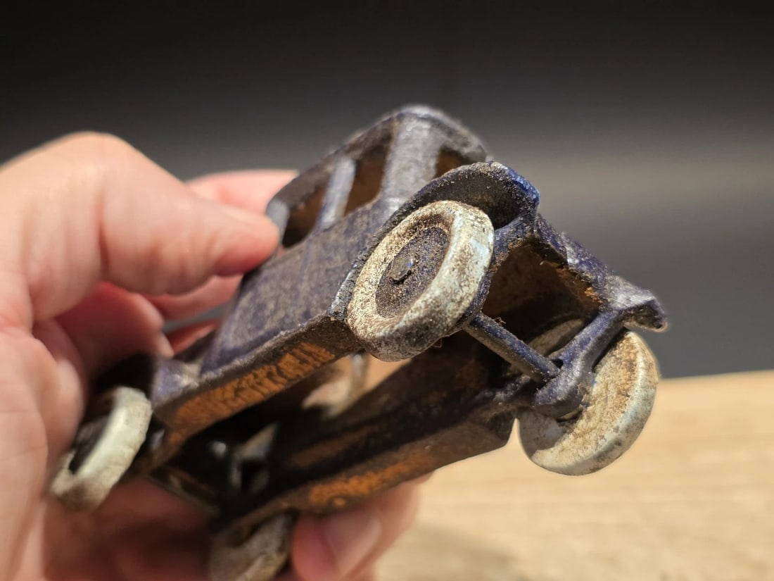Cast Iron Sedan Toy Car - 8