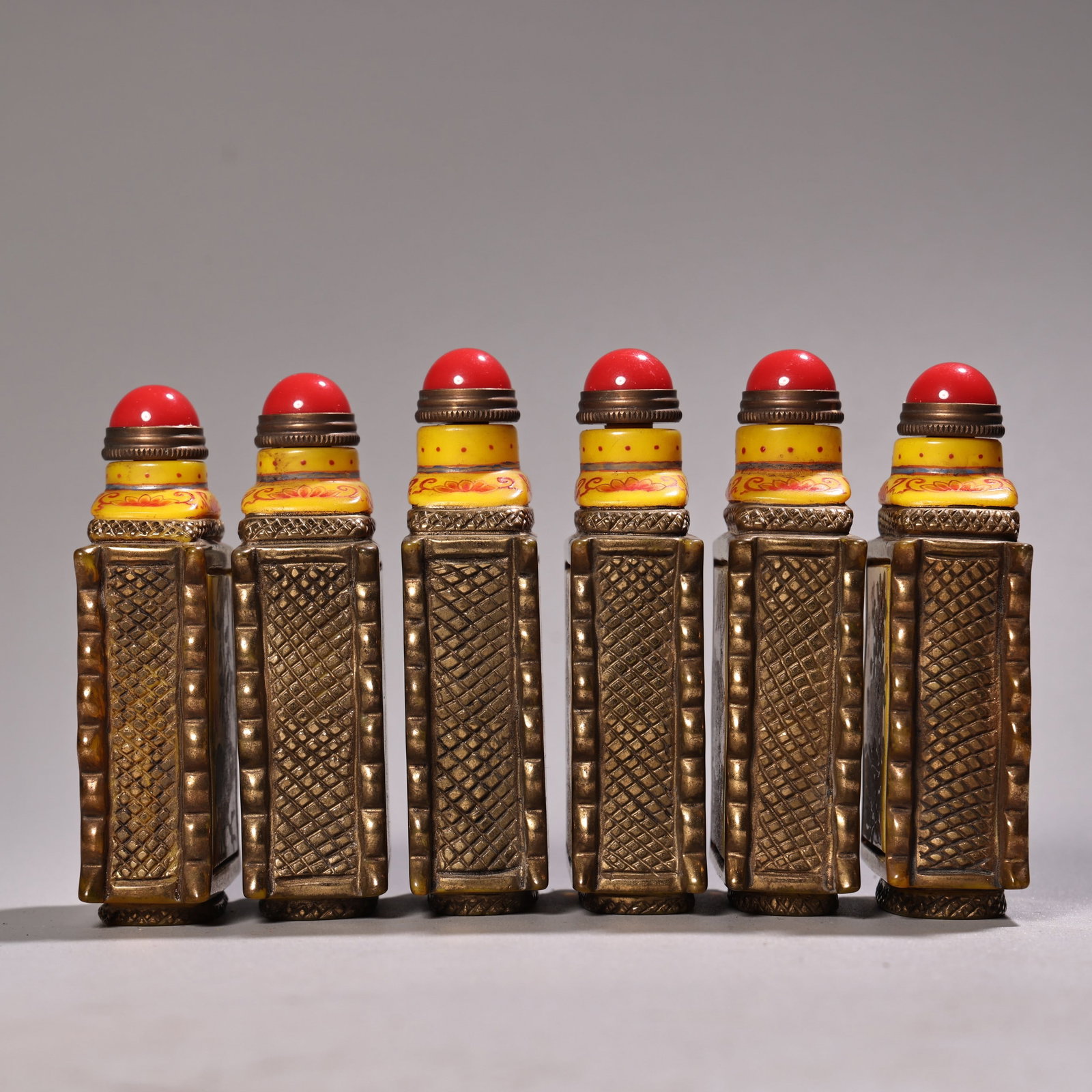 A Set Peking Glass Twelve Zodiac Snuff Bottle - 10
