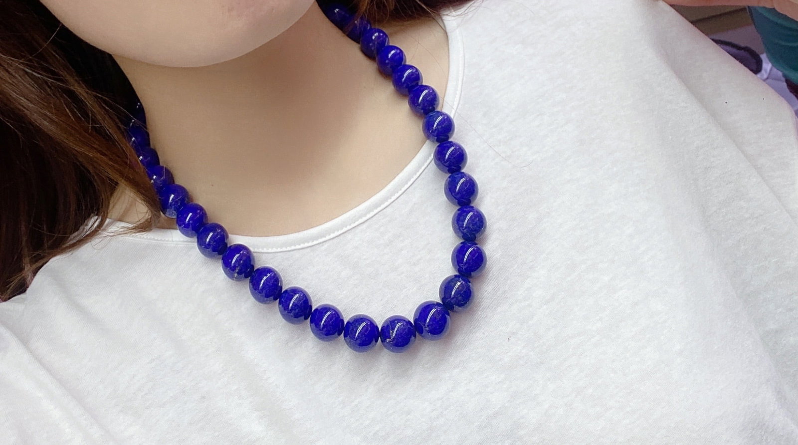 Natural Lapis Lazuli Beads Necklace - 7
