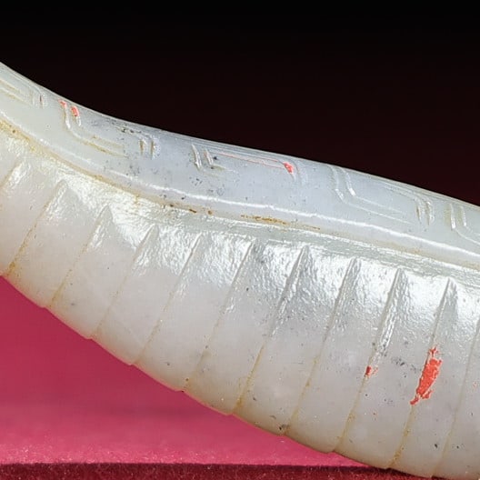 Hetian Jade Pendant - Mantis - 3