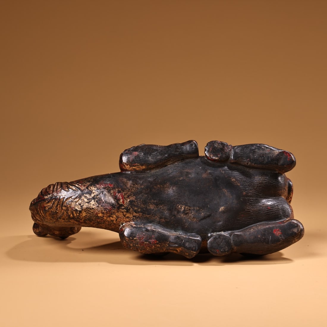 Old Red Copper Camel Statue - 8