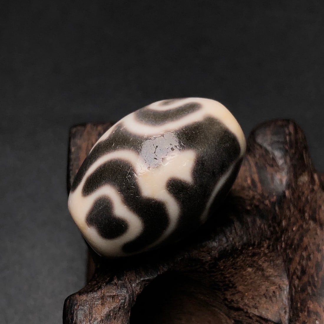 Old Tibetan DZI Agate Pendant - 8