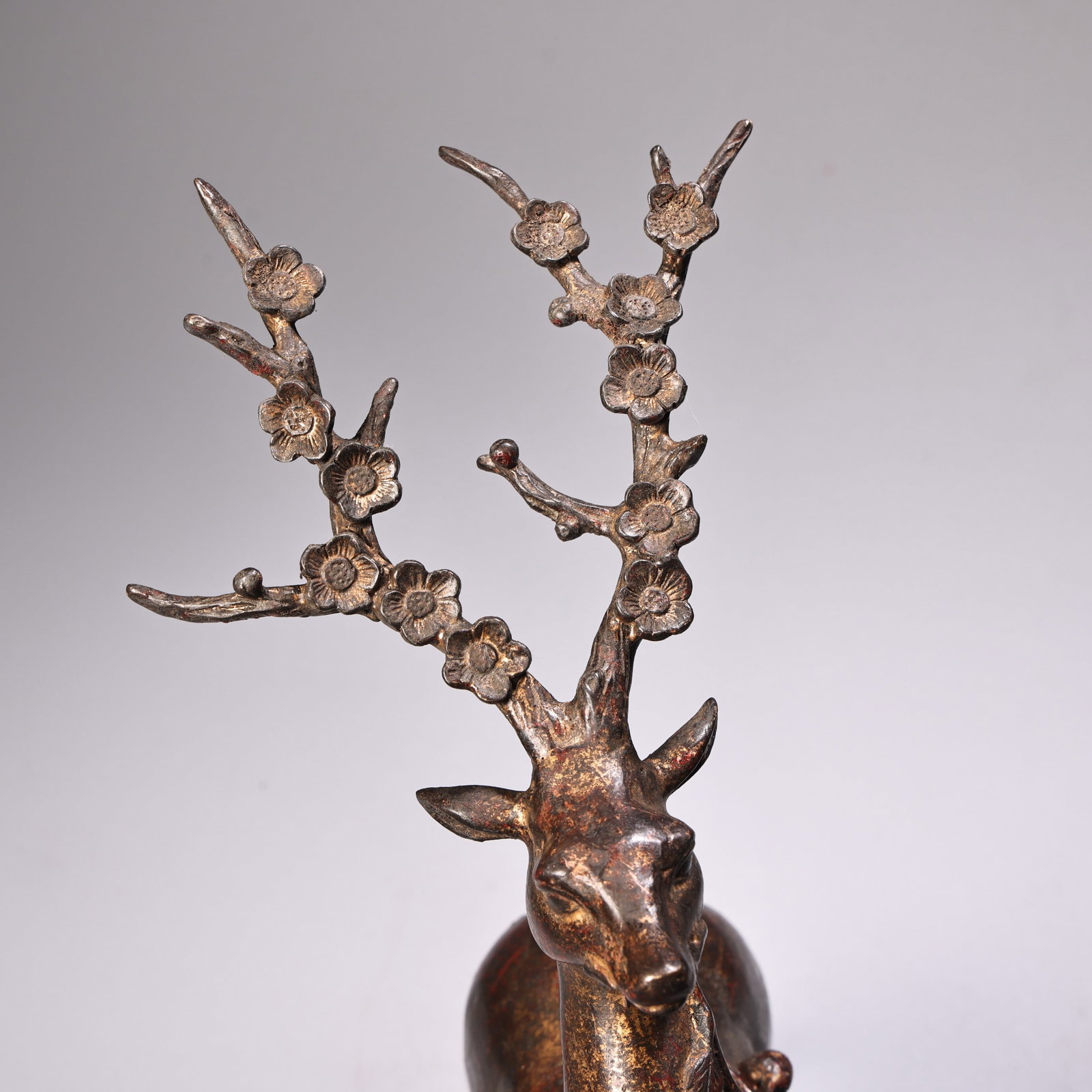 Vintage Bronze Deer Statue - 7