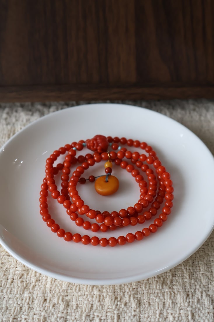 Nanhong Agate Beads Hand Chain - 3