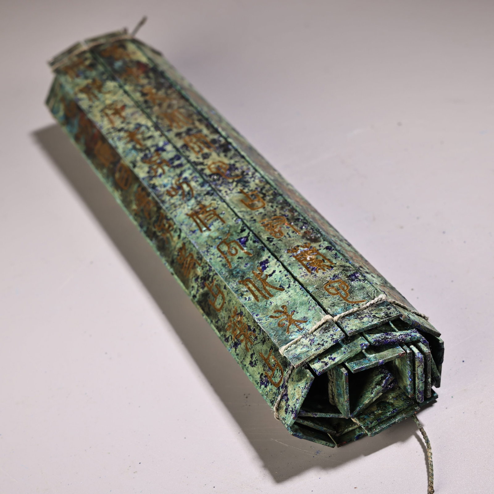 Old Gilt Gold Bronze Book - 10