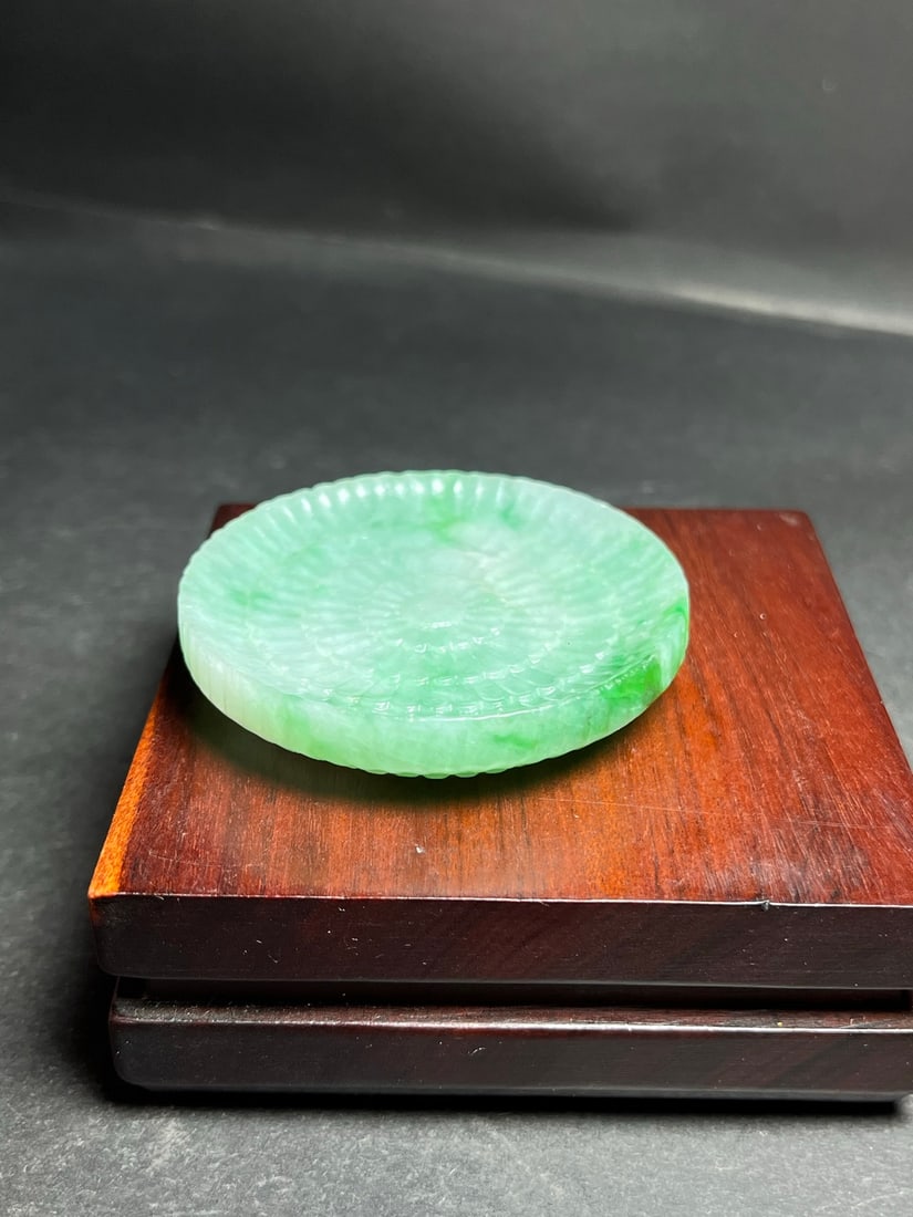 Green Jadeite Small Plate - 2