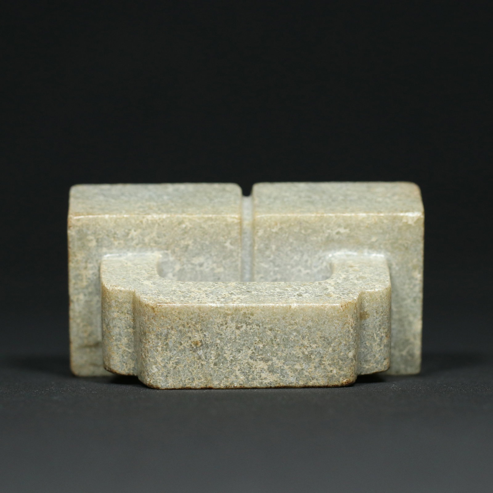Old Hetian Jade Seal - 4