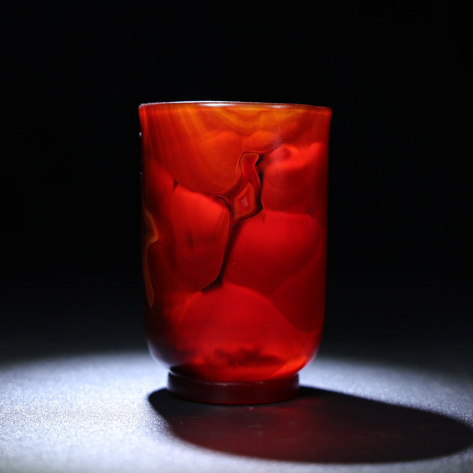 Natural Red Agate Win Cup - 2