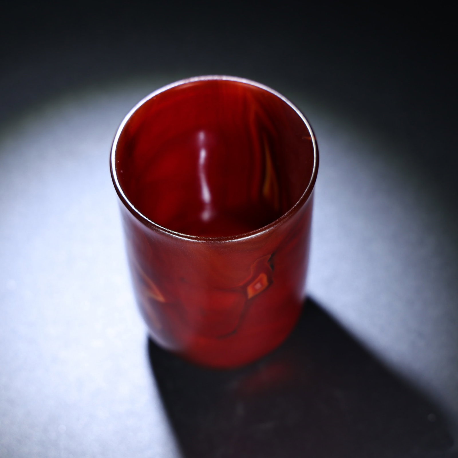 Natural Red Agate Win Cup - 6
