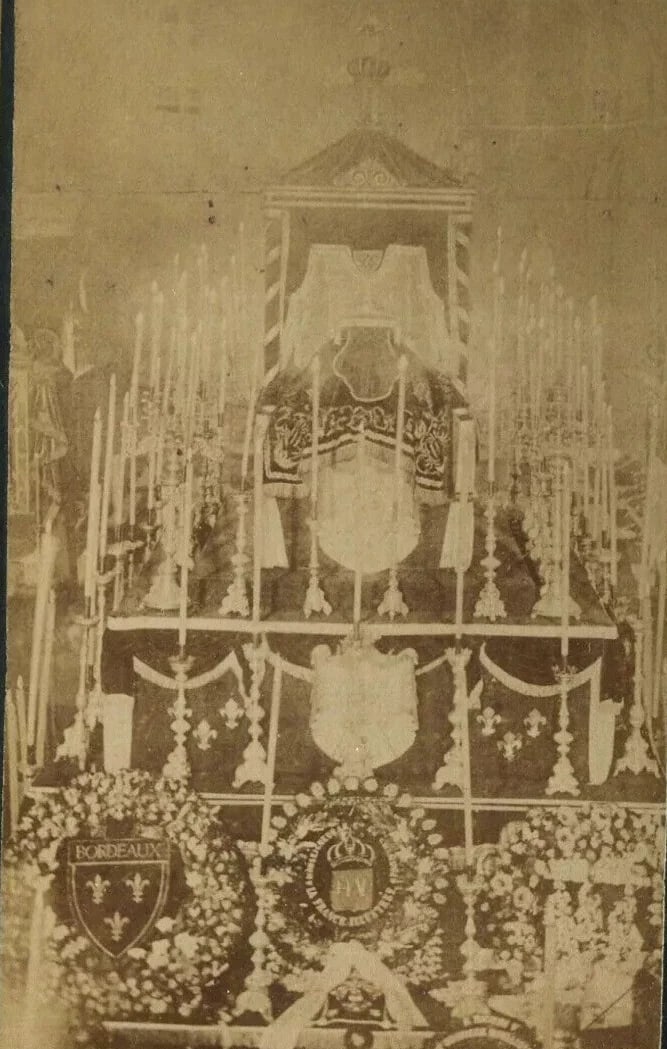 CDV Photo Interior of Lady of Consolation Church Vintage Albumen c.1870 (1 of 8)