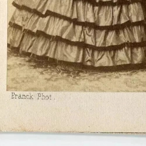 CDV Photo – Louise Marie Thérèse, Duchesse de Parme – French Nobility - 3