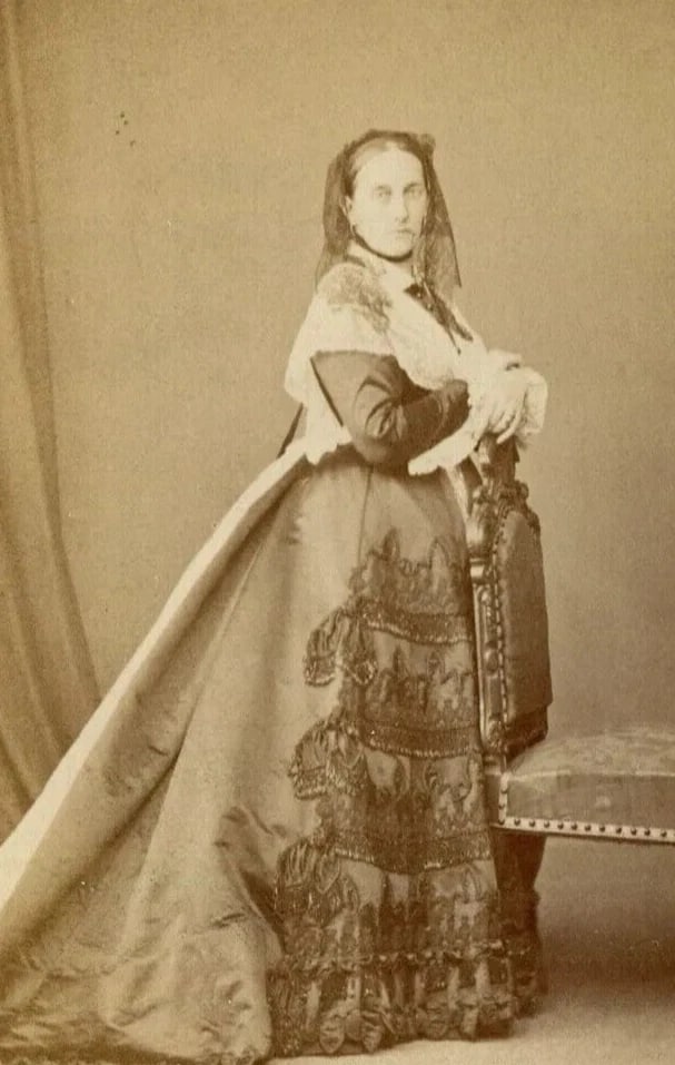 19th Century Imperial Portrait CDV Photo – Grand Duchess Marie of Russia (1 of 8)
