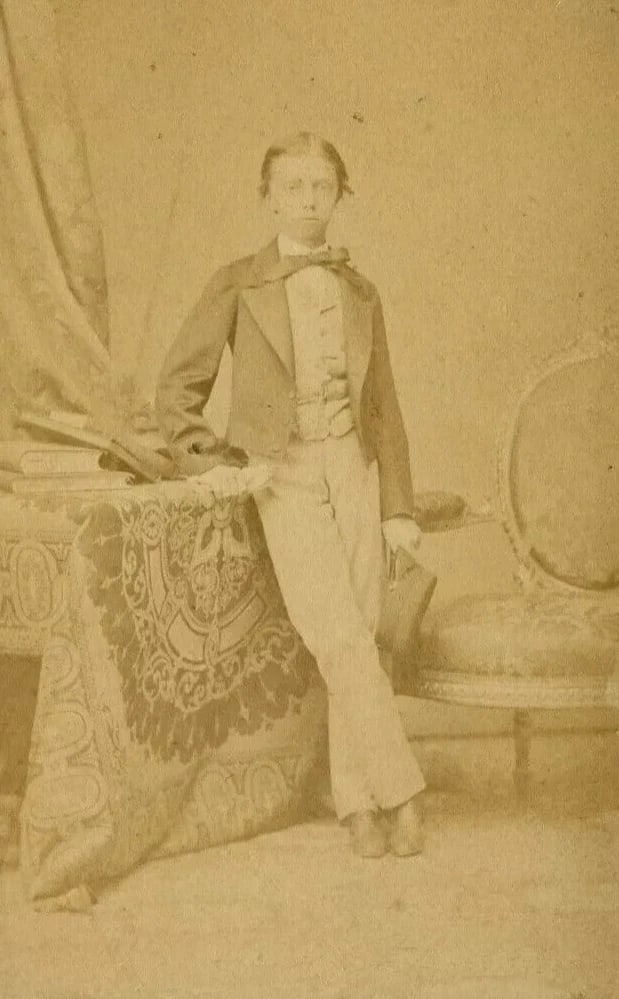 CDV Photo Duc de Bourbon-Parme French Nobility Portrait 19th Century (1 of 8)