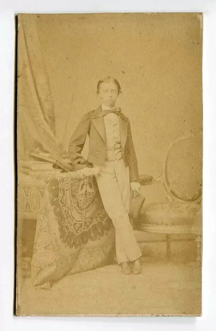 CDV Photo Duc de Bourbon-Parme French Nobility Portrait 19th Century - 4