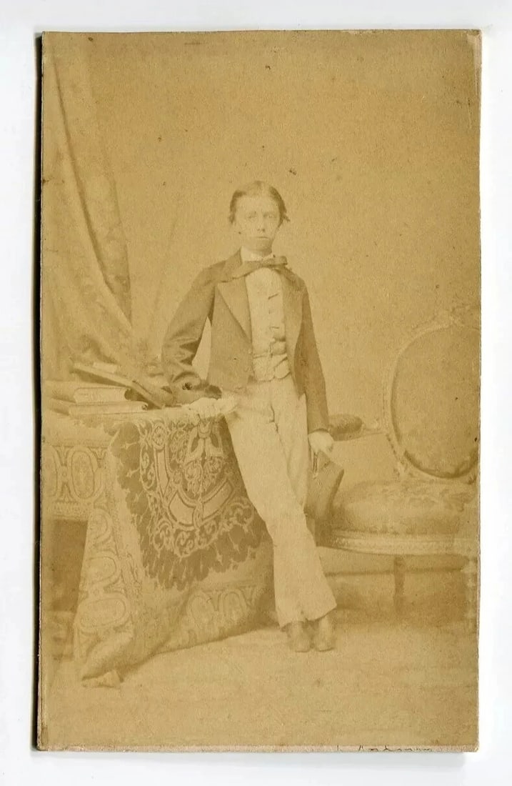 CDV Photo Duc de Bourbon-Parme French Nobility Portrait 19th Century - 5