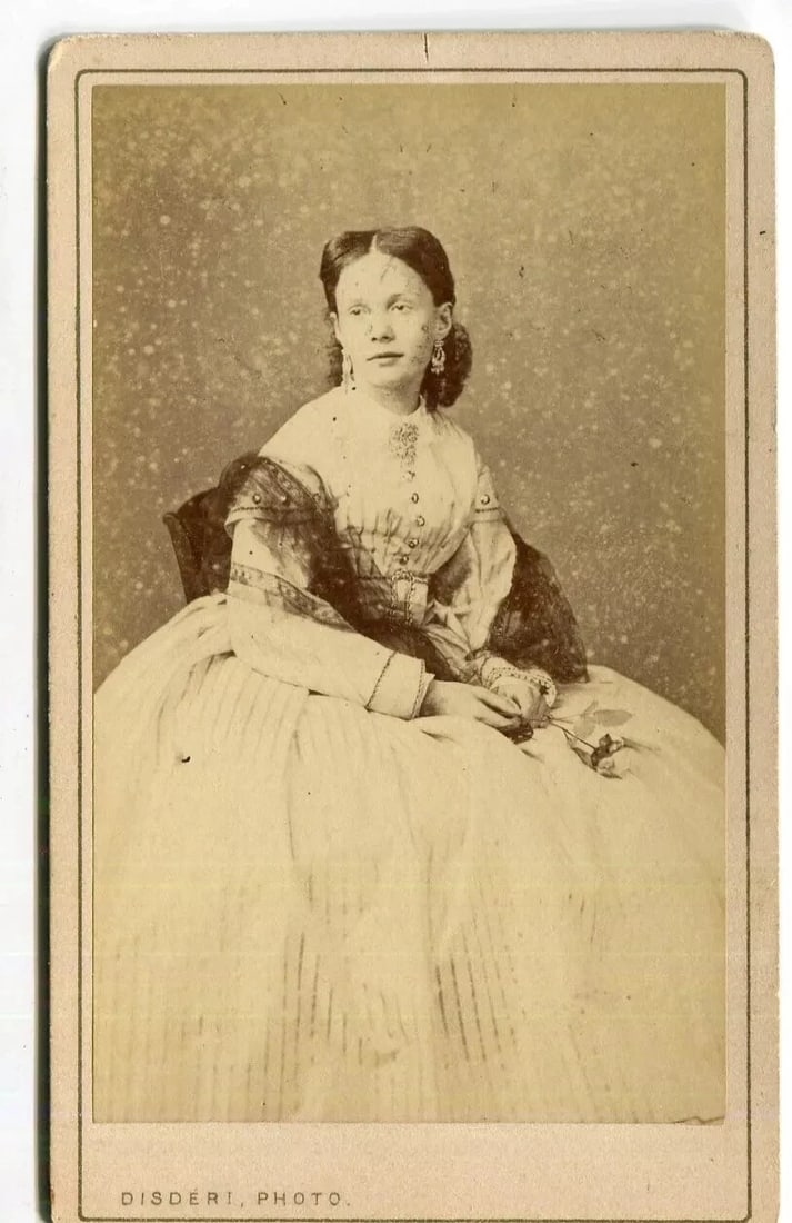 CDV Photo Princess Isabella & Prince of Girgenti Spanish Royalty c.1870 - 4