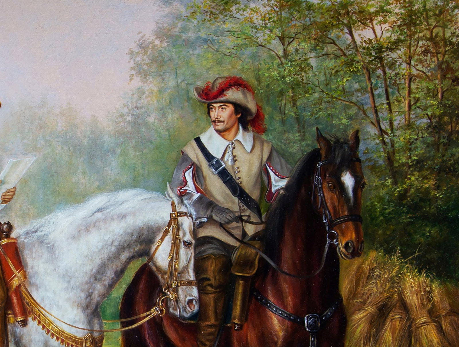 Oil painting Letter from the Queen Valeriy Bulat - 5