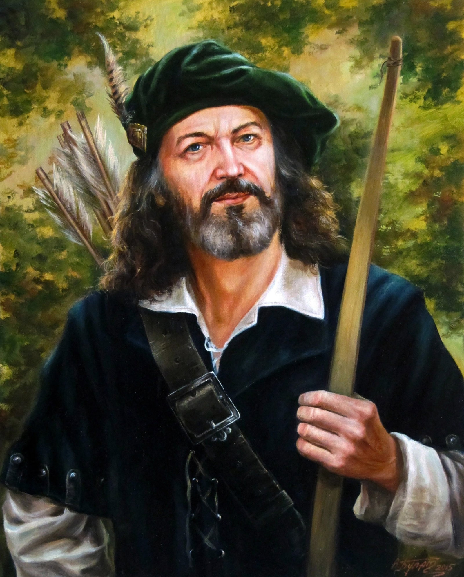 Oil painting Without fear and reproach Valeriy Bulat: 50BUL Painter: Valeriy Bulat Size: 50x40 cm/19.68x15.74 inches Components: oil, canvas Original painting CONDITION: excellent ARTIST: Bulat Valeriy Nikolaevich. Born in Zaporozhye (Ukraine). Graduated