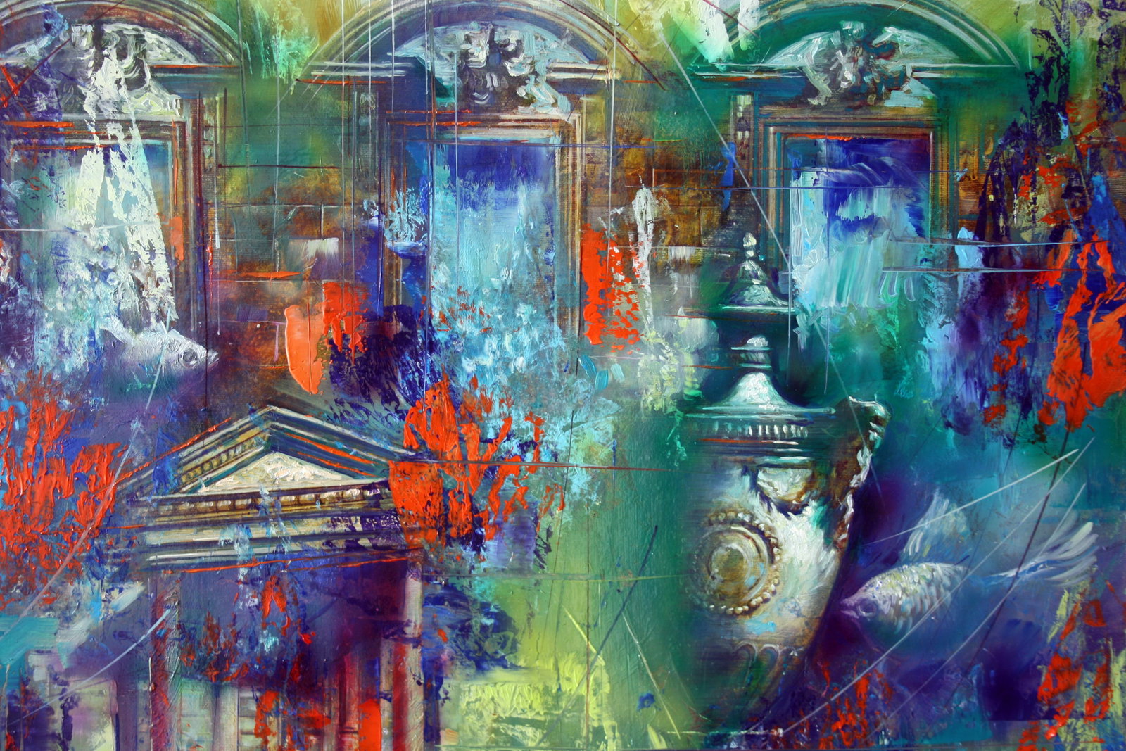 Oil painting Forgotten still life Alexander Dobrodiy - 3
