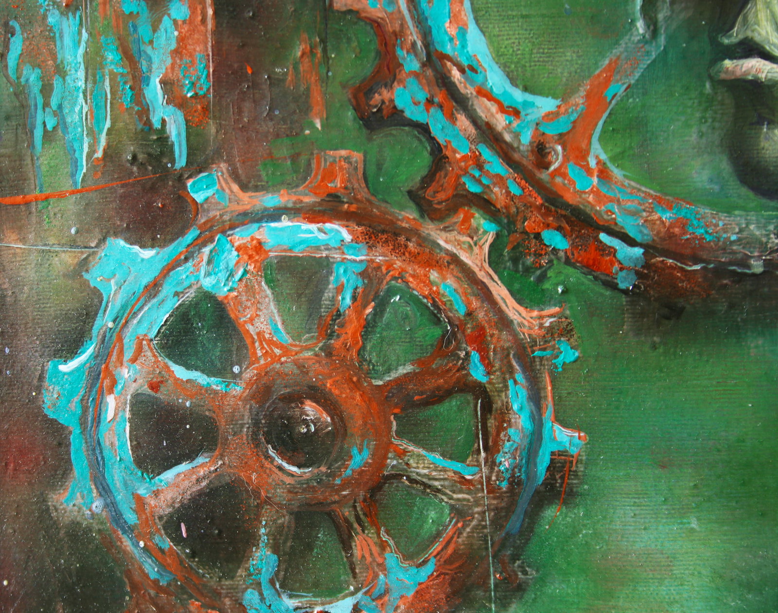 Oil painting Mechanics Alexander Dobrodiy - 3