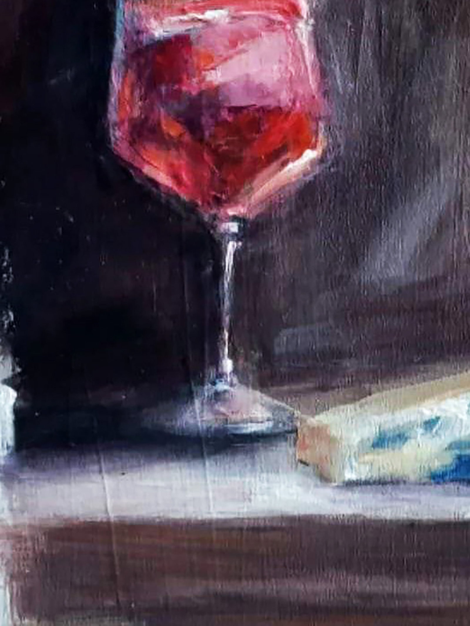 Acrylic painting Armand Rose Marusya Abashidze - 4