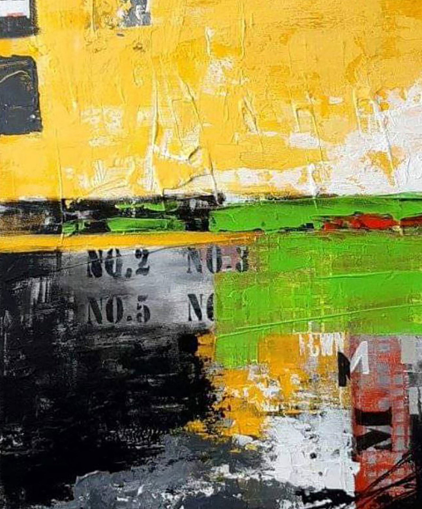 Acrylic painting Harmony of life Marusya Abashidze - 5