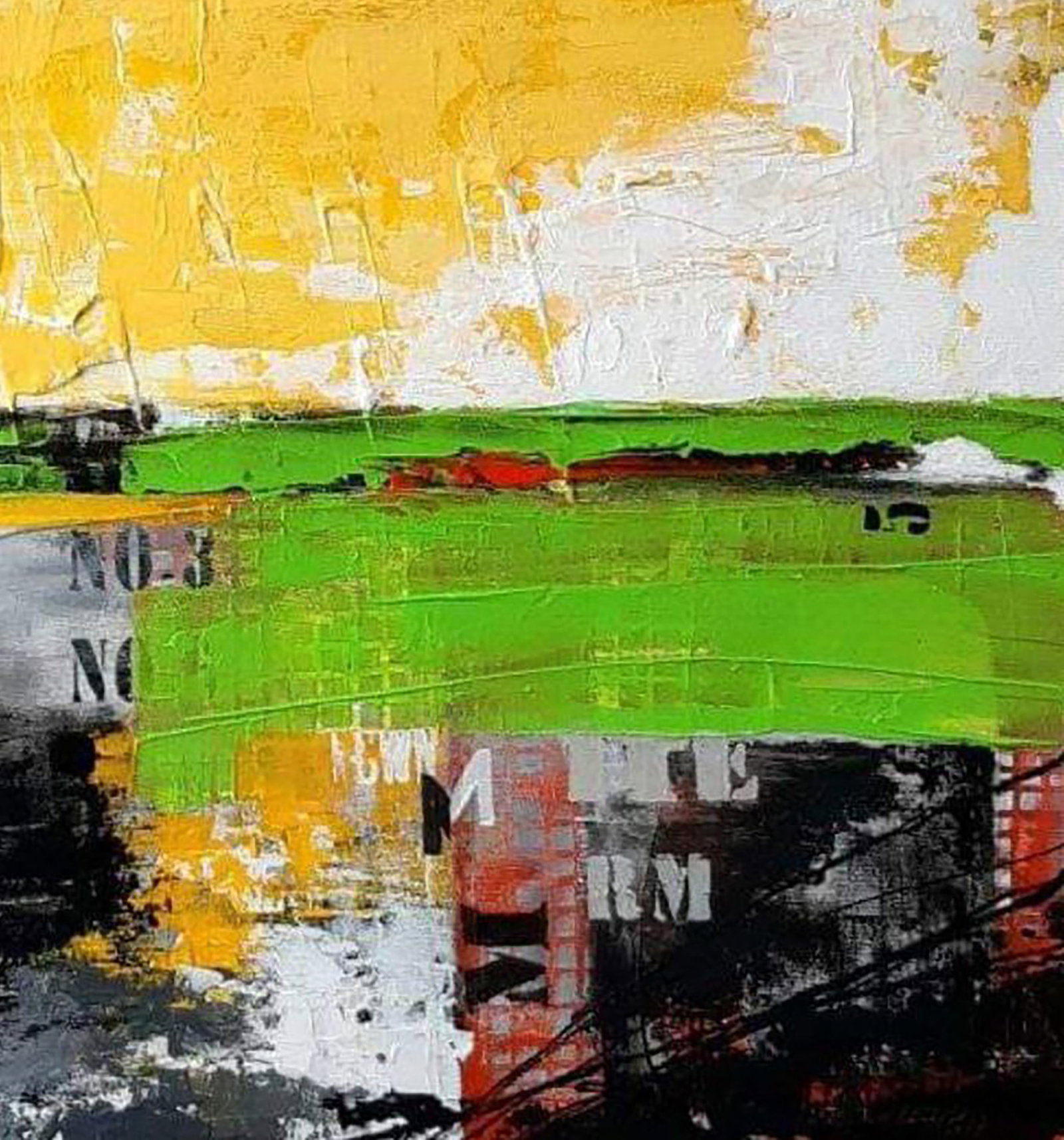 Acrylic painting Harmony of life Marusya Abashidze - 6