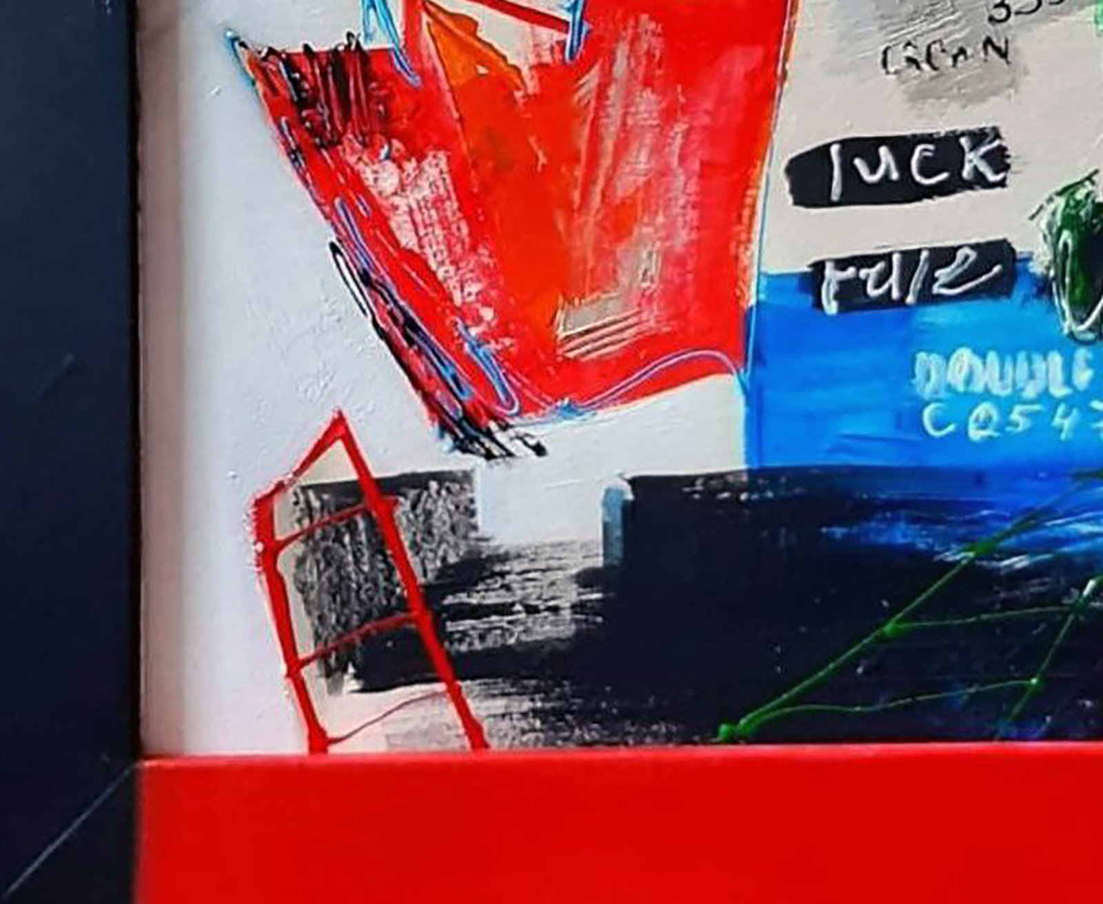 Acrylic painting Dollar King Marusya Abashidze - 4