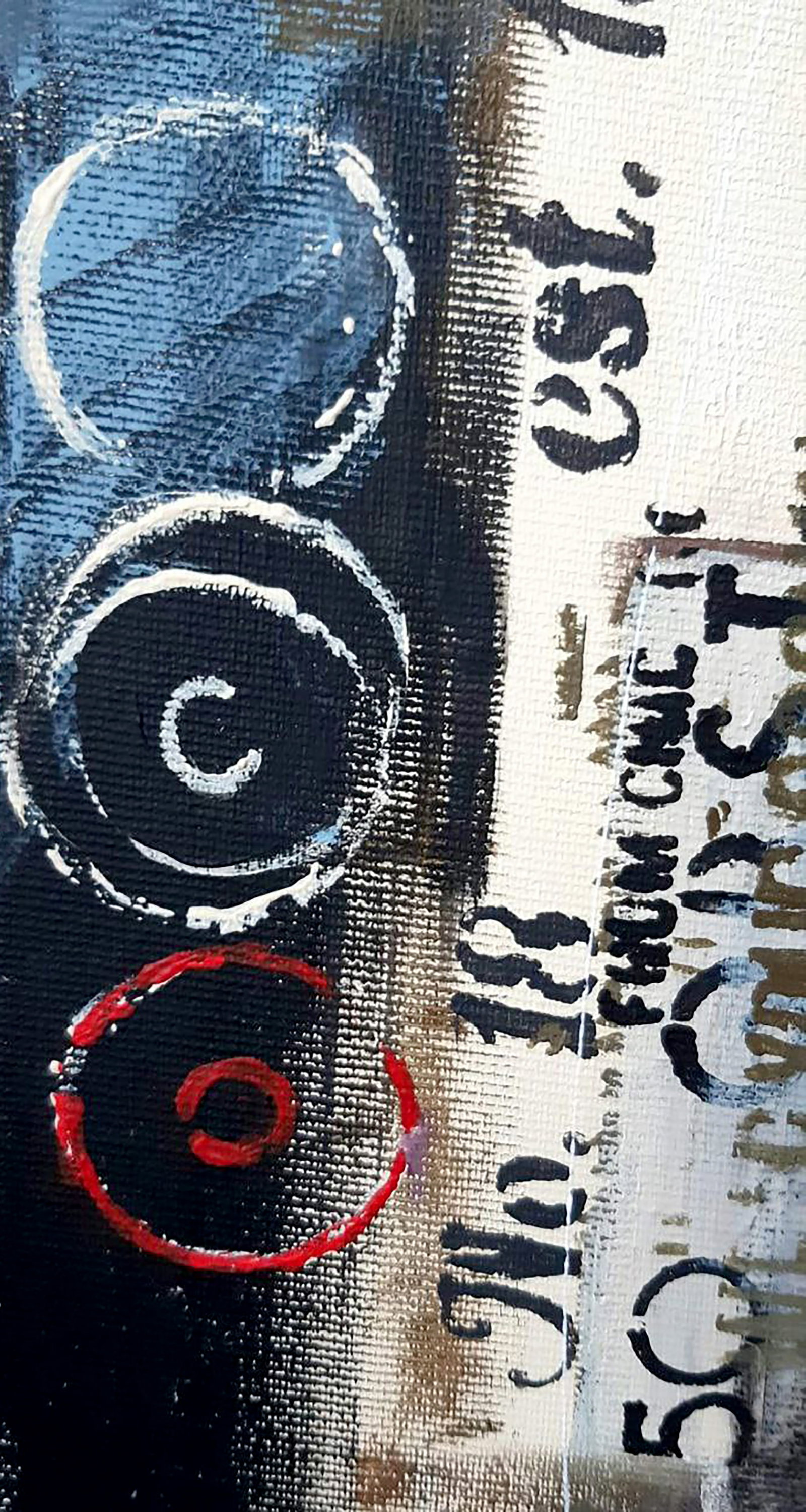Acrylic painting Movement towards health Marusya Abashidze - 3