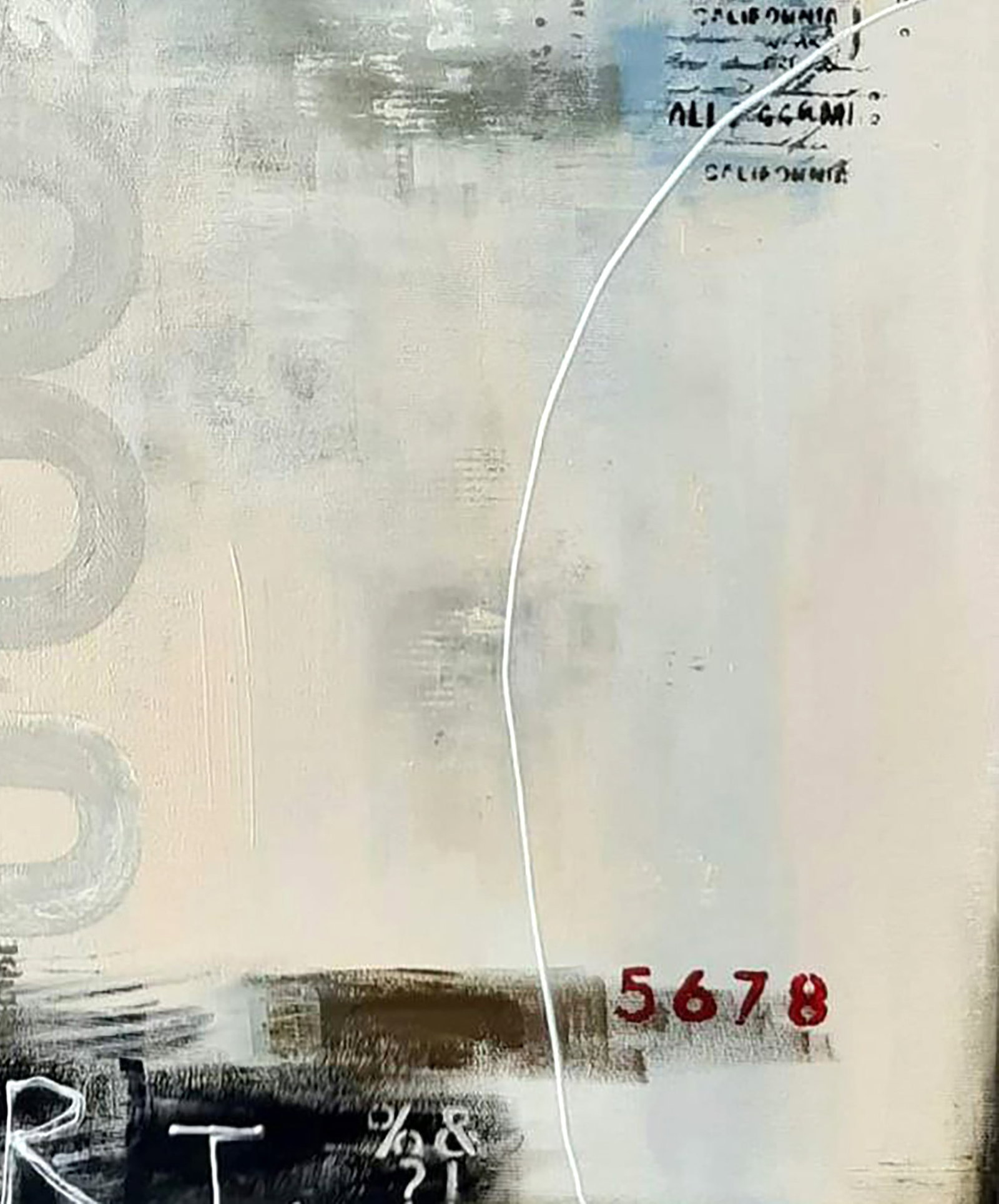 Acrylic painting Movement towards health Marusya Abashidze - 7