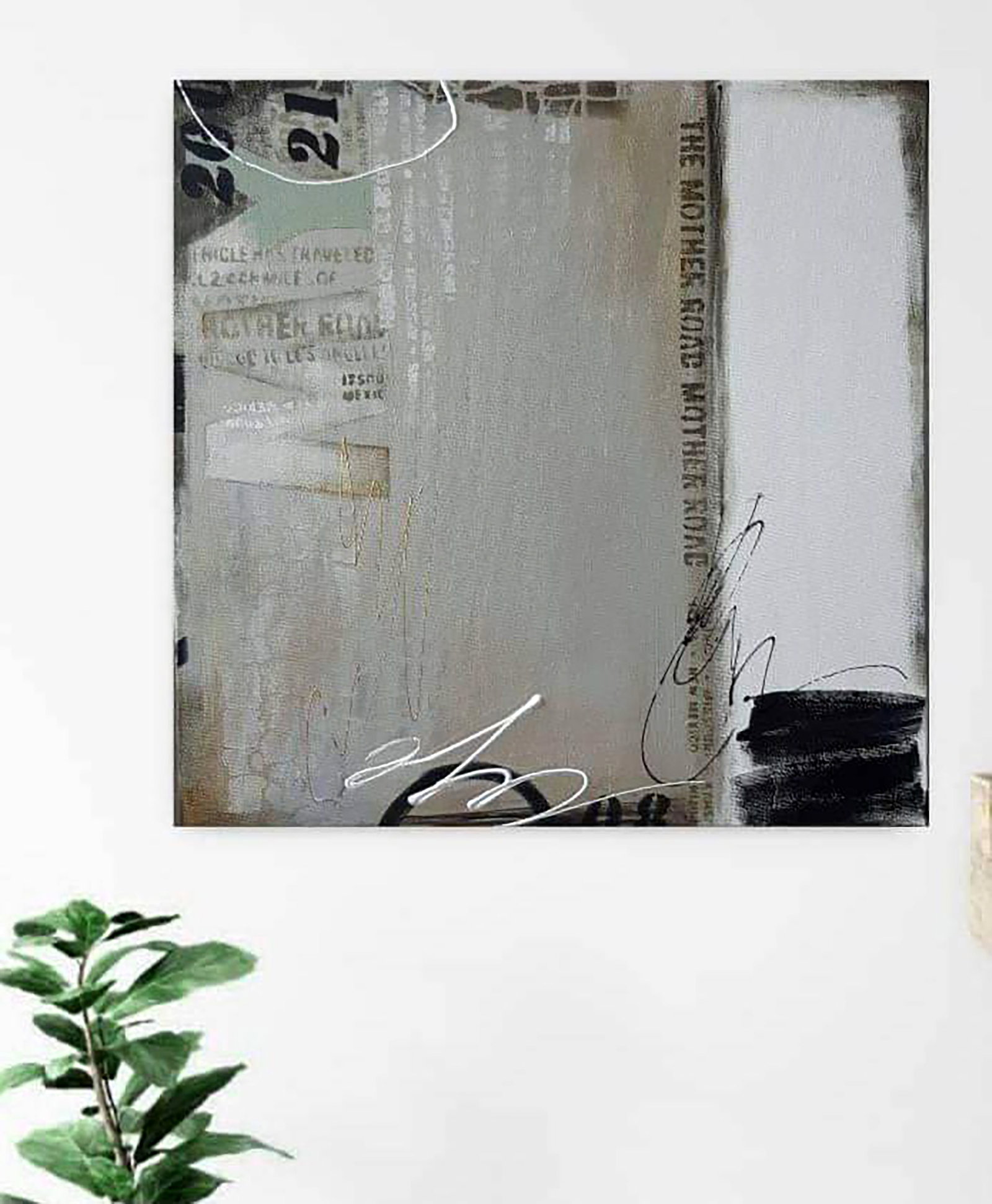 Acrylic painting Moments of weakness Marusya Abashidze - 2