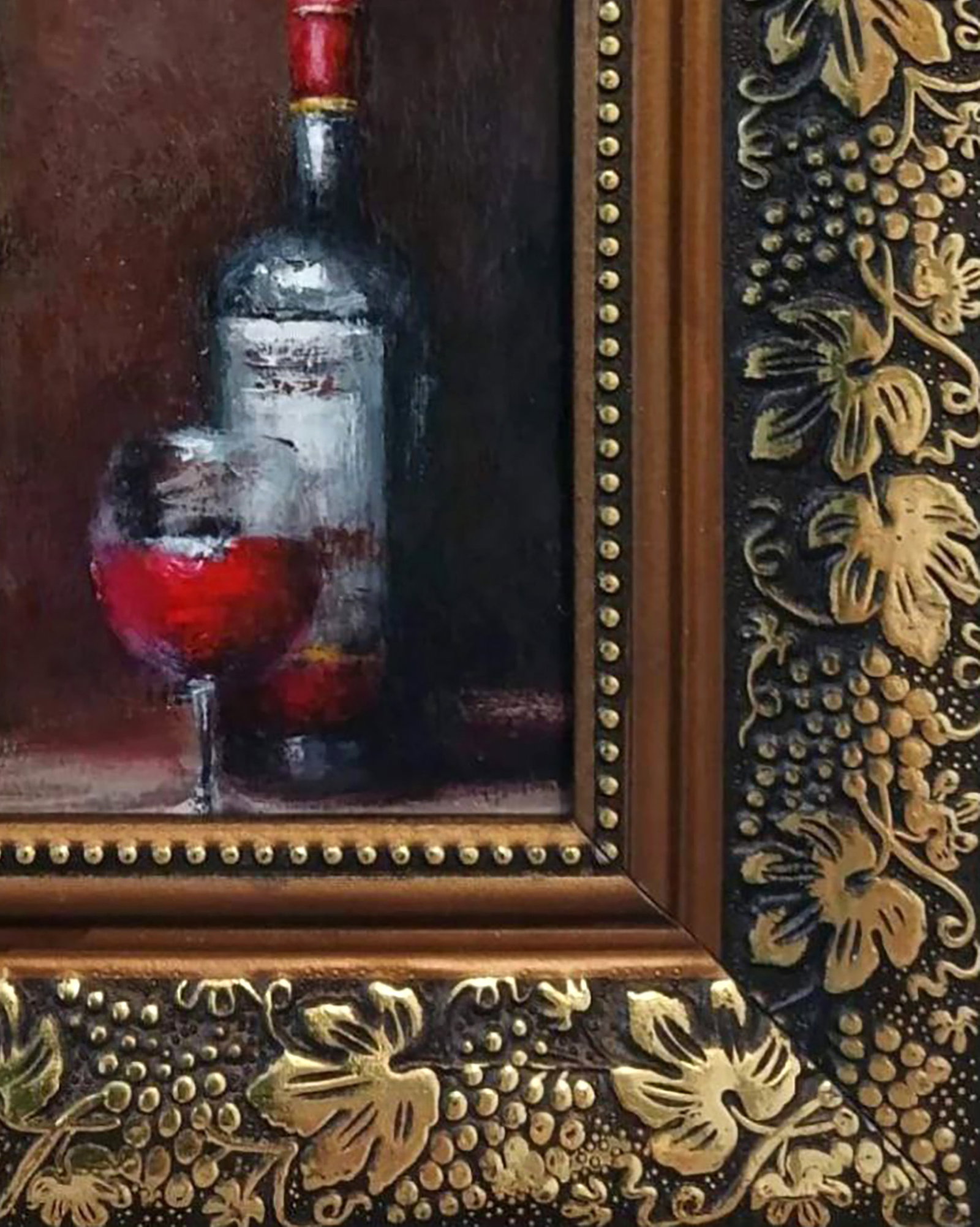 Acrylic painting Homecoming Marusya Abashidze - 6