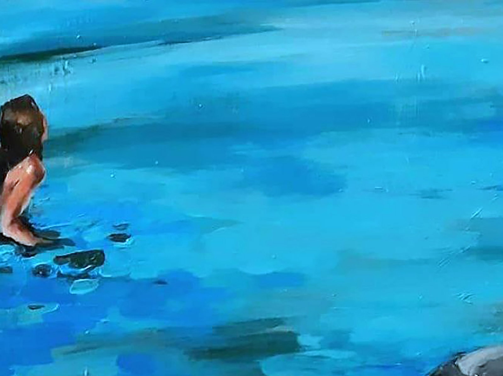 Acrylic painting Girls Marusya Abashidze - 2