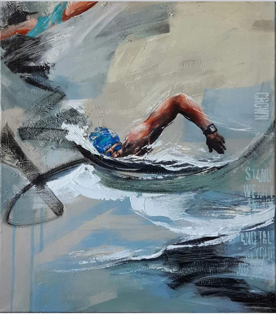 Acrylic painting Heat Marusya Abashidze (1 of 6)