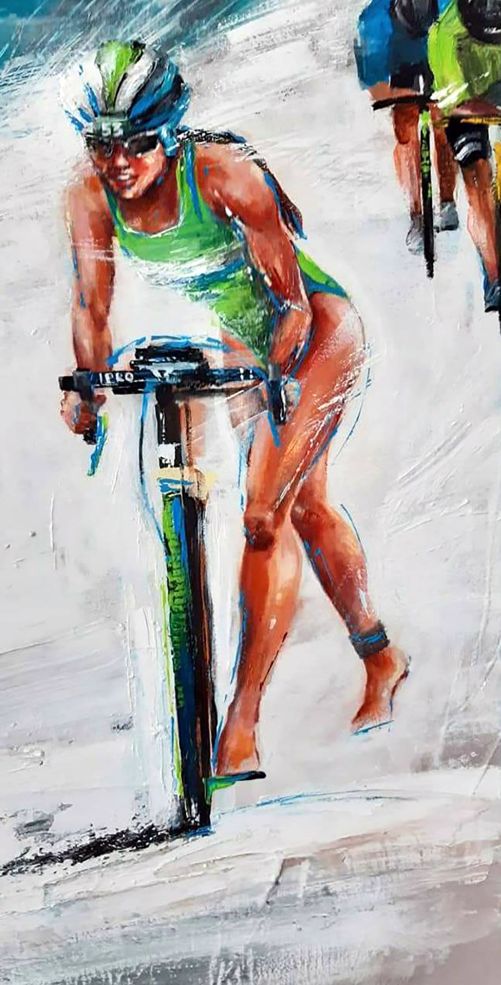 Acrylic painting Summer Marusya Abashidze - 3
