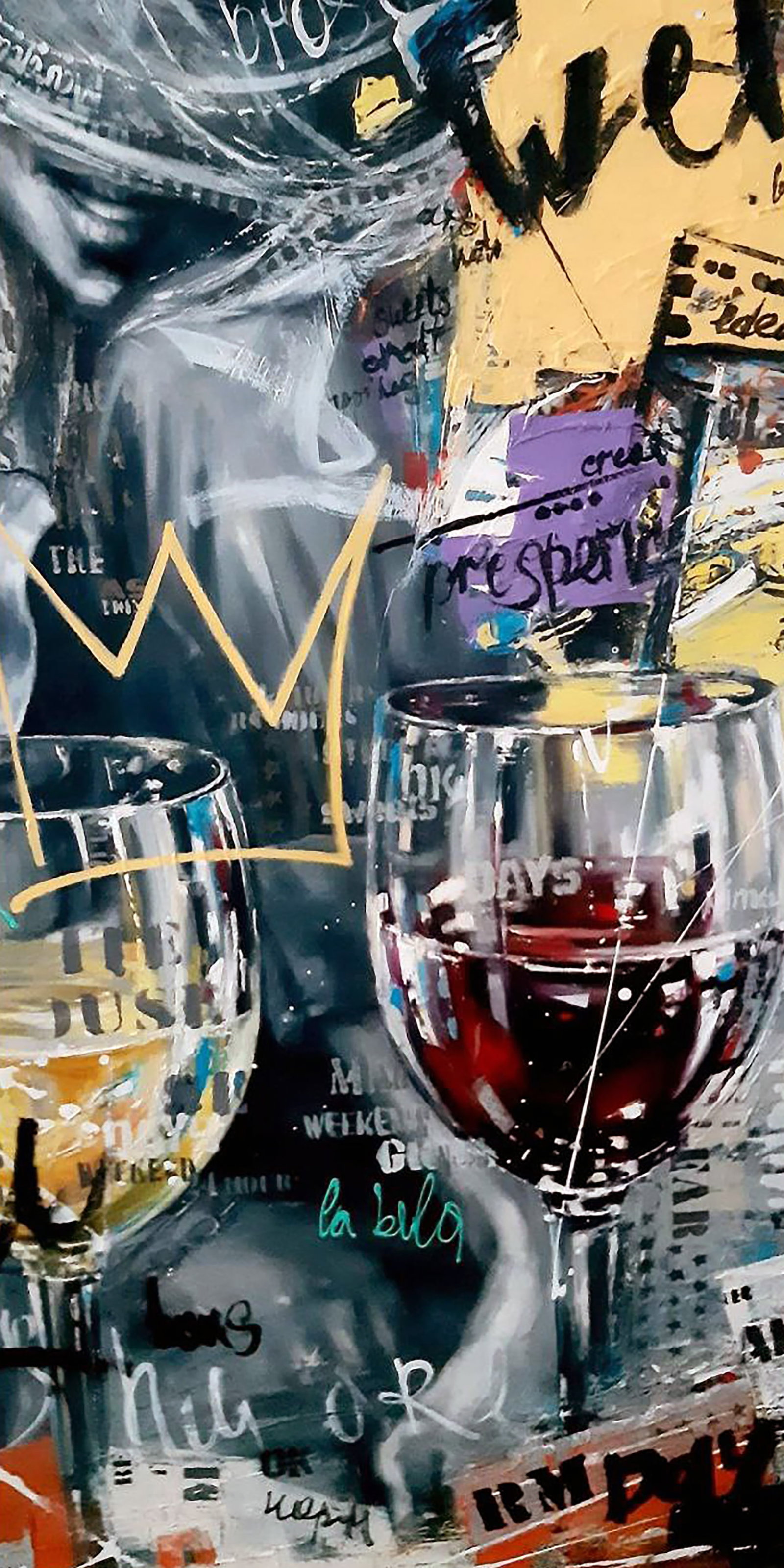 Oil painting Moment of life Marusya Abashidze - 2