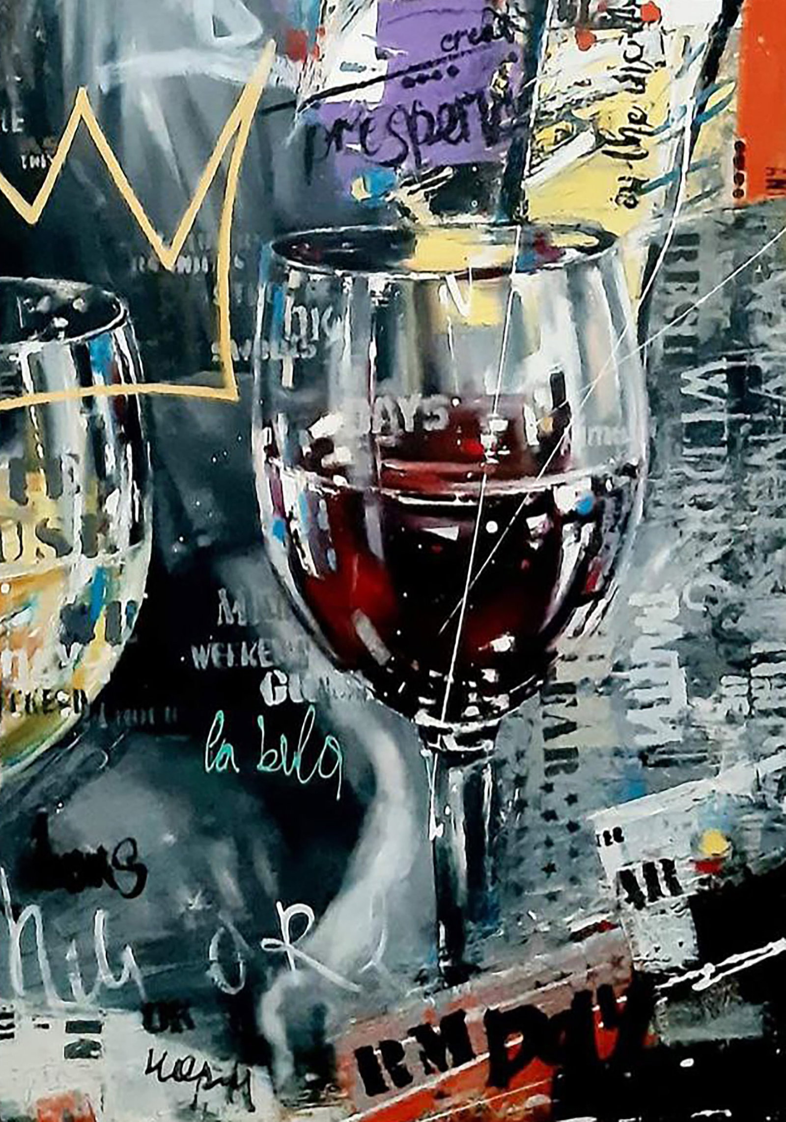 Oil painting Moment of life Marusya Abashidze - 6