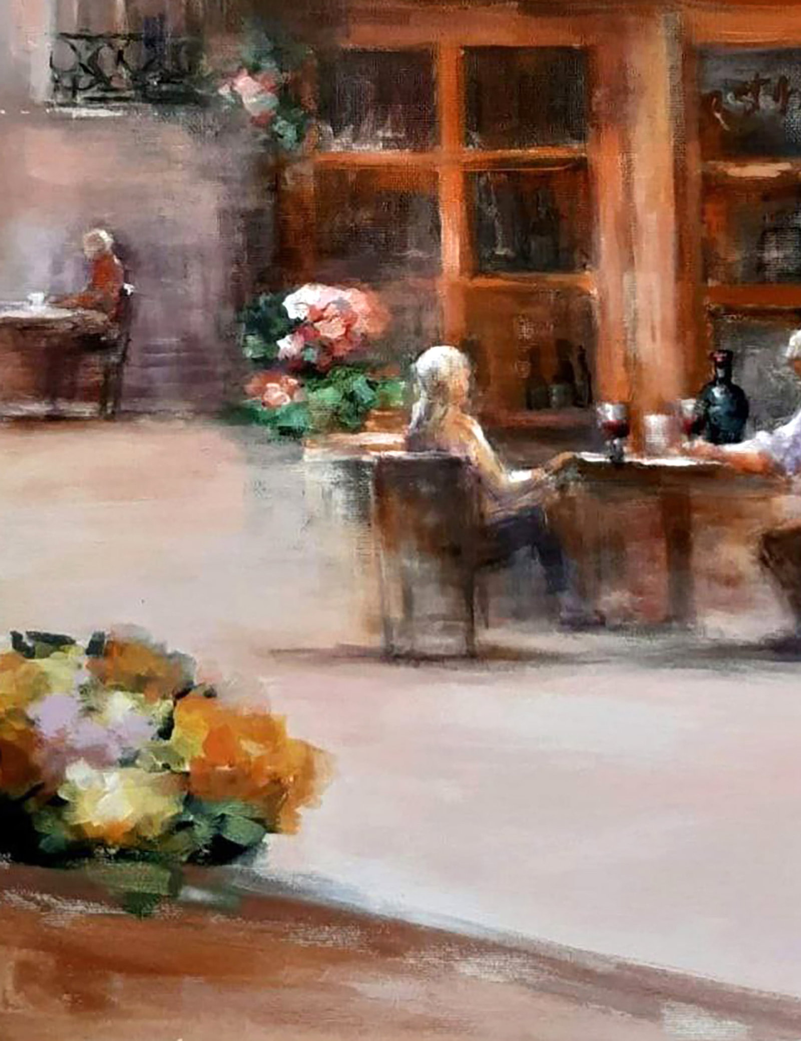 Acrylic painting Montepulciano Marusya Abashidze - 5